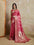 Woven Mysore Satin Saree (Red)