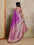 Woven Mysore Satin Saree (Purple)