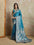 Woven Mysore Satin Saree (Blue)