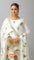 White Colour Thread Sequence Work Designer Suit