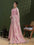 Floral Print::Printed Bollywood Tissue Saree (Pink)