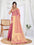Woven Banarasi Tissue Saree (Pink)
