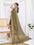 Woven Banarasi Tissue Saree (Green)
