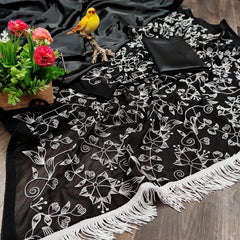 Aari Embroidery cotton Thread  saree