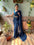 1 min ready to wear Sequins saree