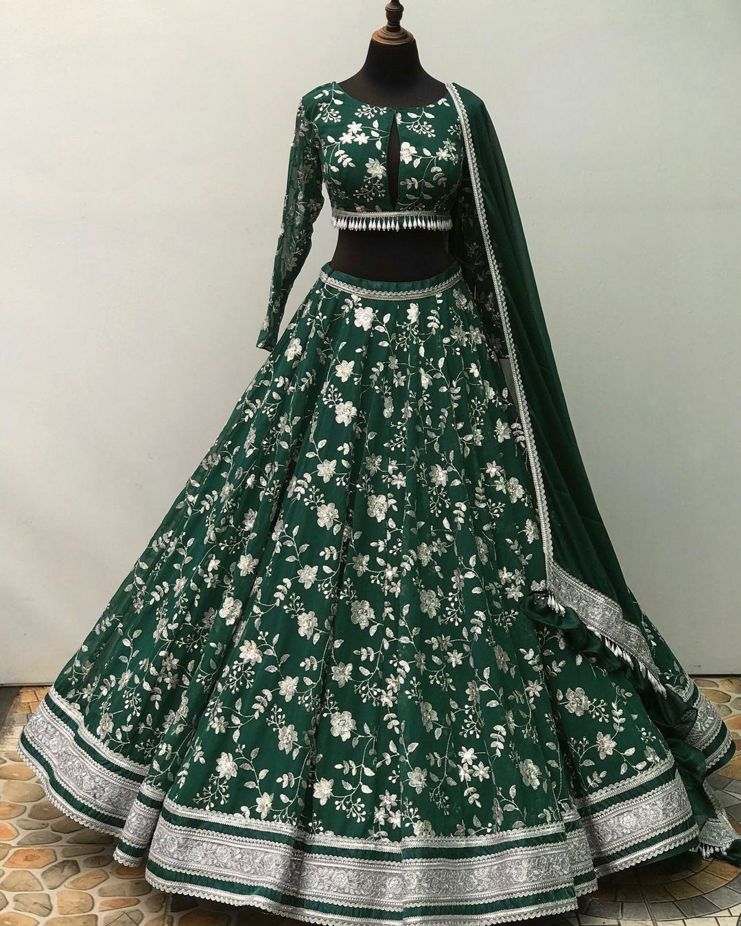 Lime Green Fully Heavy Designer Embroidered Work Wedding Special Lehenga  Choli - Indian Heavy Anarkali Lehenga Gowns Sharara Sarees Pakistani  Dresses in USA/UK/Canada/UAE - IndiaBoulevard