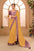 Yellow colour zari sequence work designer saree with blouse