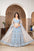 Cerulean Blue Colour Embroidery Work On Premium Net Designer Lehenga Choli