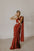 Hot Red Colour Real Mirror With Pearl Work Designer Saree