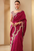 Classy Red Colour Boutique Style Saree