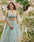 Arctic Blue Color Sequence Work Designer Lehenga Choli