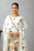 White Colour Thread Sequence Work Designer Suit