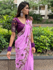 Designer Vichitra Silk
