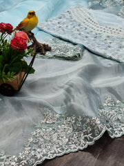Thai Organza silk Saree