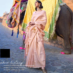 Pure handloom weaving silk saree