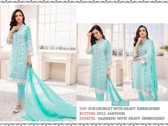 Hit Rama Georgette Party Wear Pakistani Style Suits