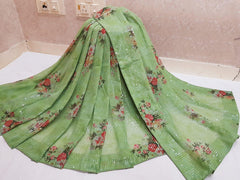 Beautiful Georgette Sequence Saree