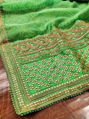 Soft Khadi Organza Silk saree