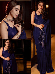 Georgette heavy sequence Saree