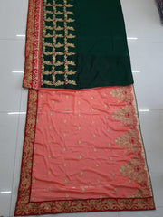 Designer Embroidery  Saree
