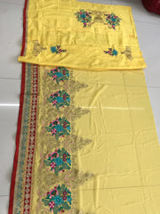 Designer Embroidery Saree
