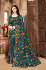 Beautiful Designer Saree on premium Dolla silk