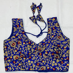 Heavy silk embroidery work blouse