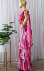 New designer ready to wear lehenga saree