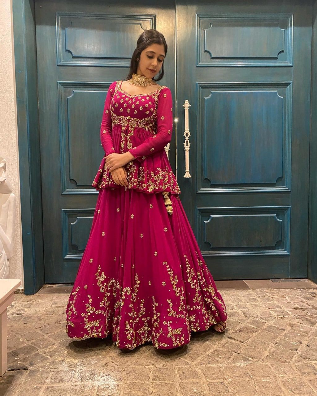 Latest Pink Color Designer Lehenga Choli At Affordable Price – Joshindia
