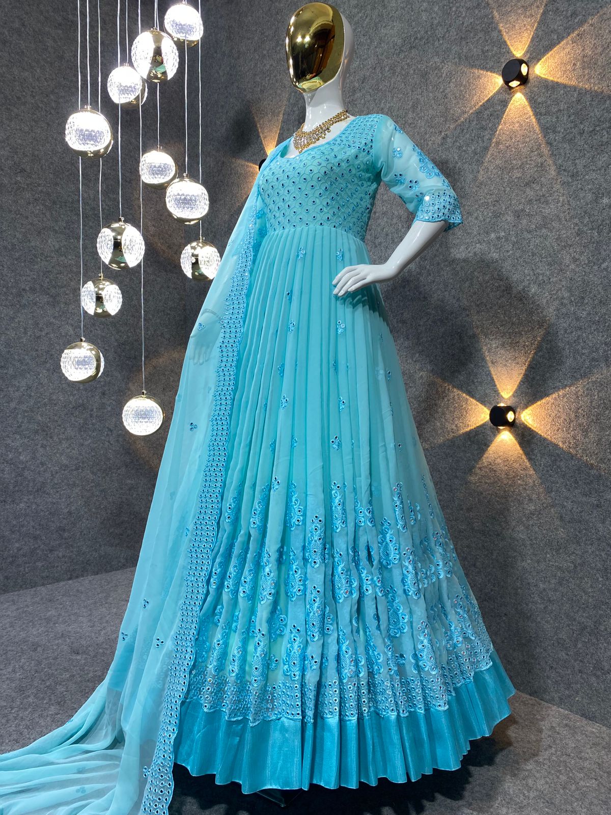 Catalog Fashion Mart  Arihant designer Sashi vol 18 Ramzan special 2018  Latest Gown Collection 7